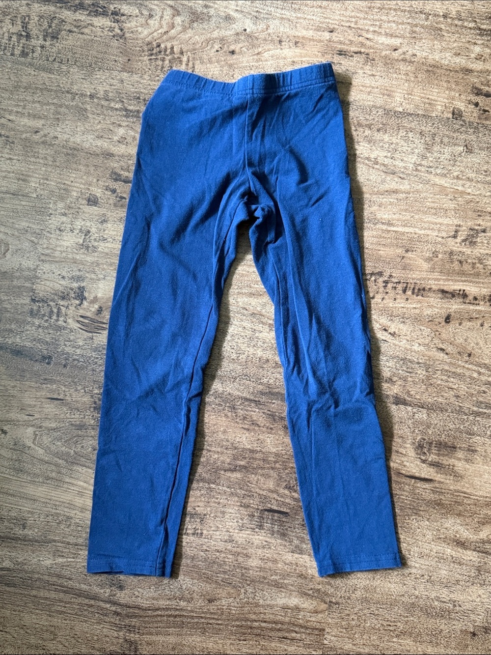 Kids Blue Stretch Leggings size 6/7
